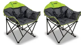 2x Quest Autograph Cleveland chair Lime