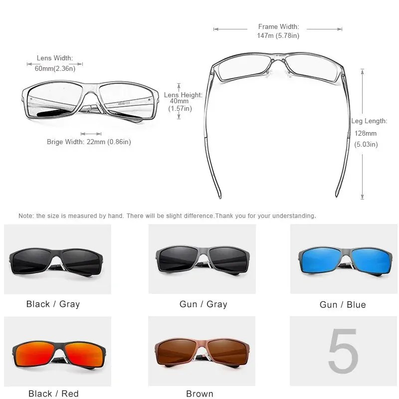 Aluminum Magnesium Sunglasses