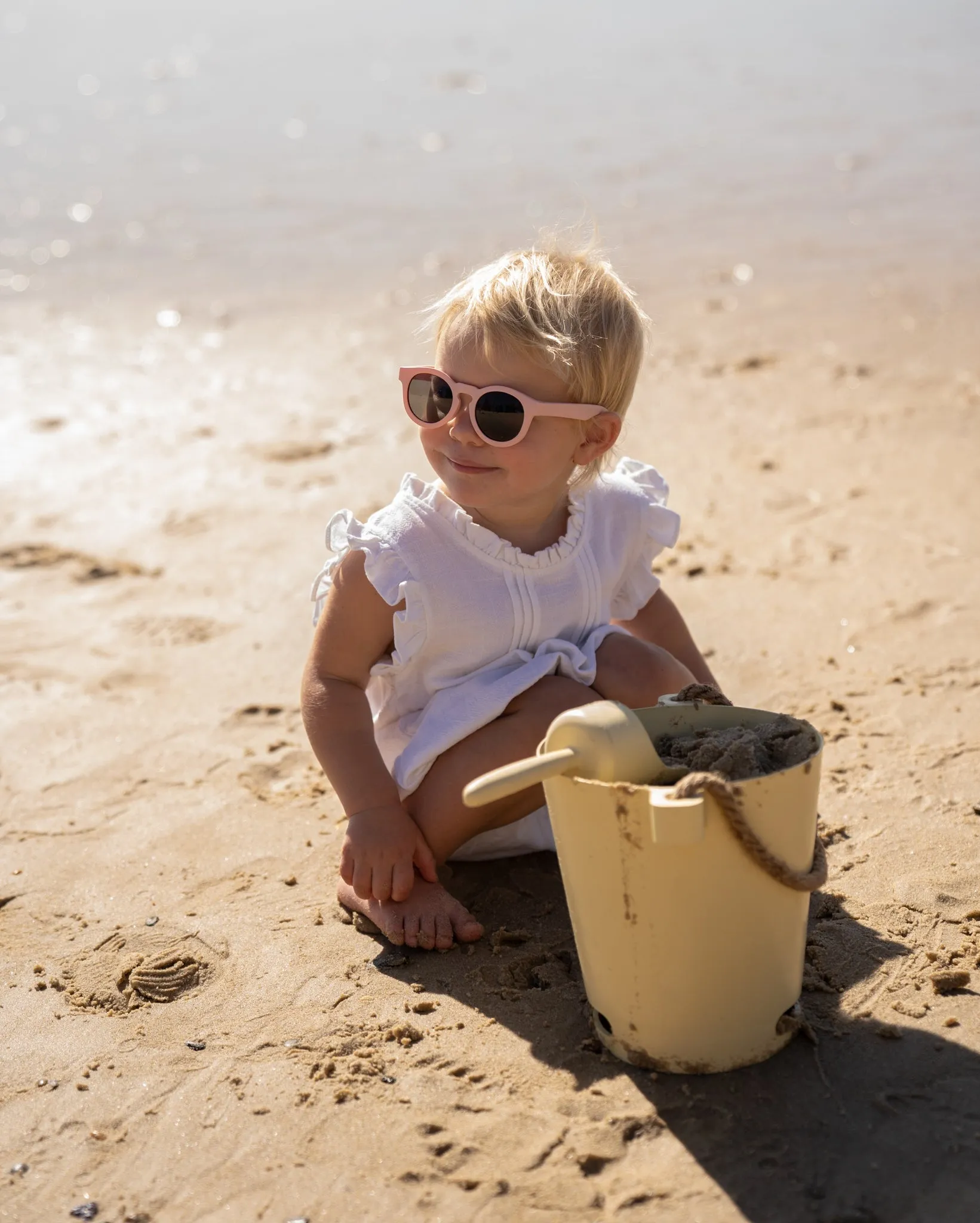 Baby Eco Sunglasses - Shell Pink