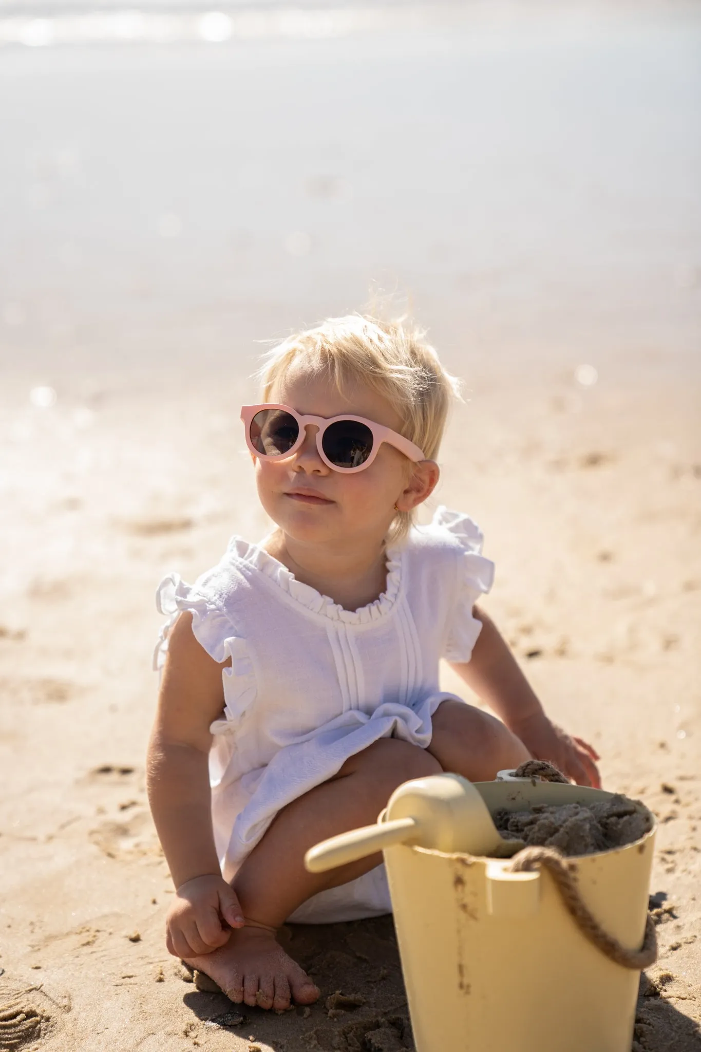 Baby Eco Sunglasses - Shell Pink