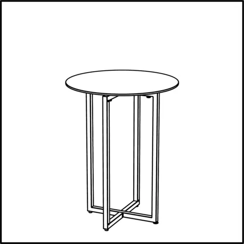 Bauscher Hepp VE-24020 Folding Table