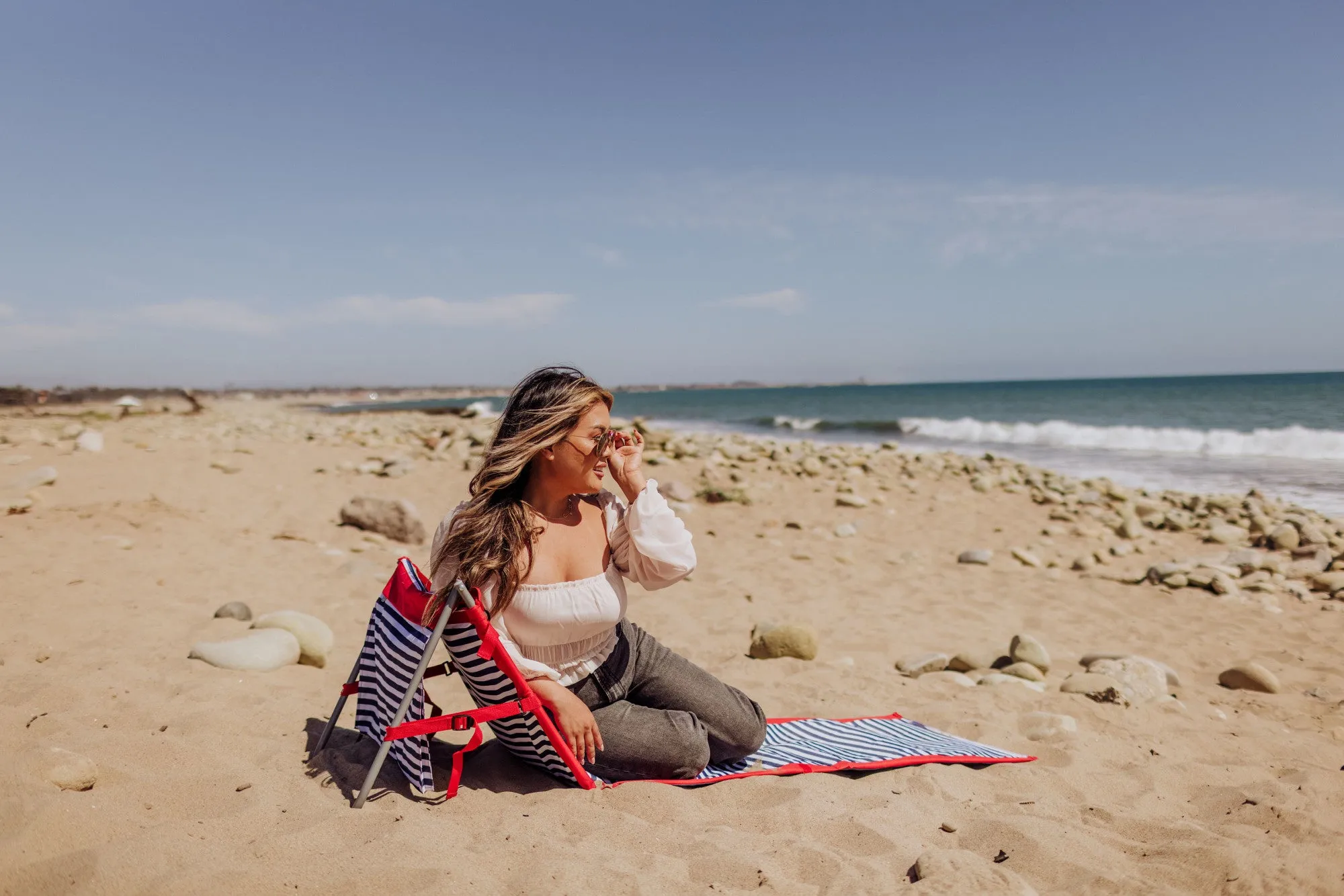 Beachcomber Portable Beach Chair & Tote