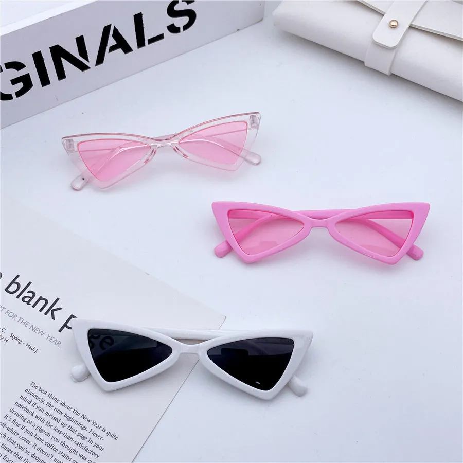 children's sunglasses for boys and girls, cool and trendy sunglasses, girls' anti-UV sun visors, trendy