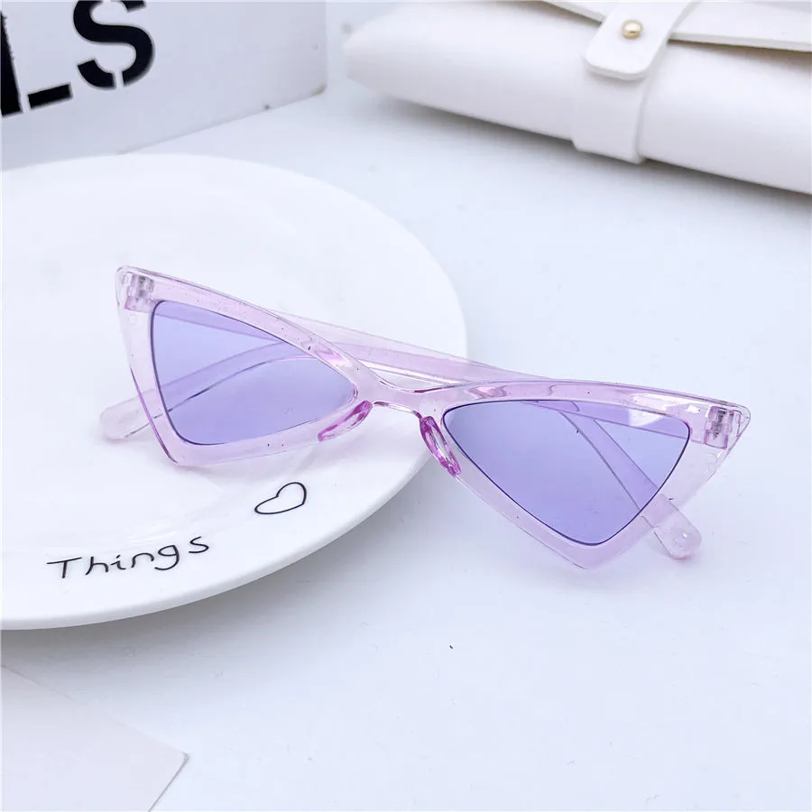 children's sunglasses for boys and girls, cool and trendy sunglasses, girls' anti-UV sun visors, trendy