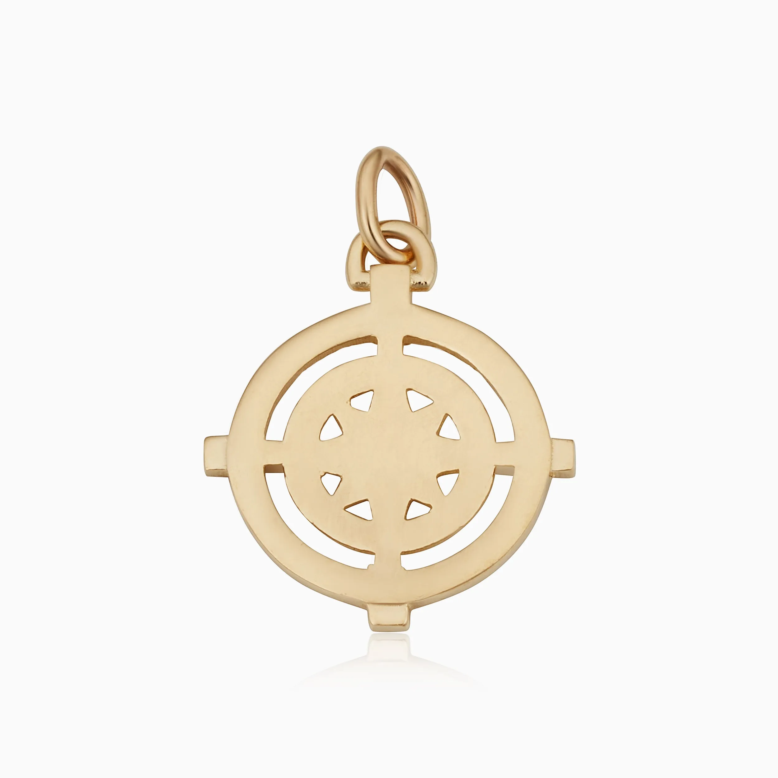 Compass Rose Pendant Charm