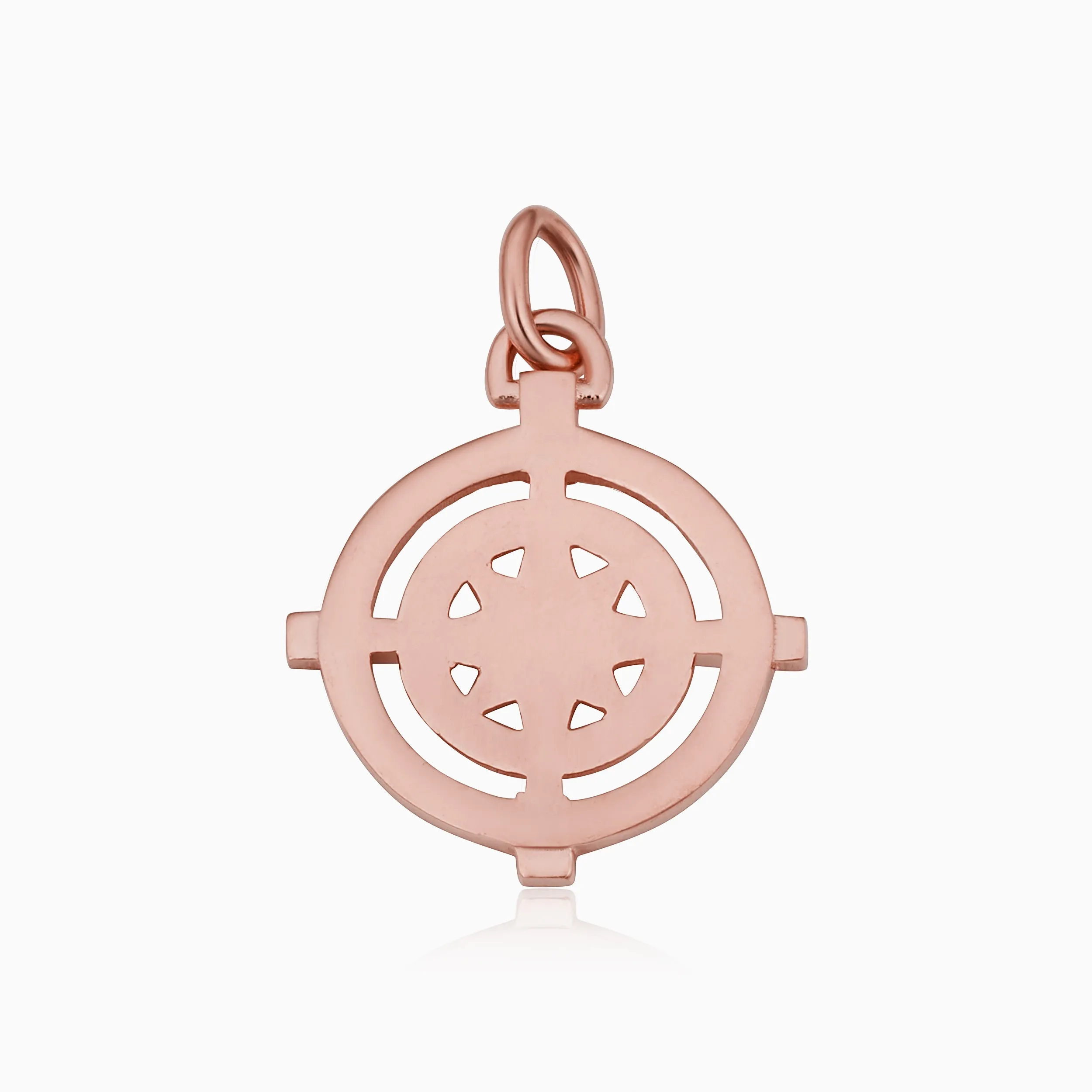 Compass Rose Pendant Charm