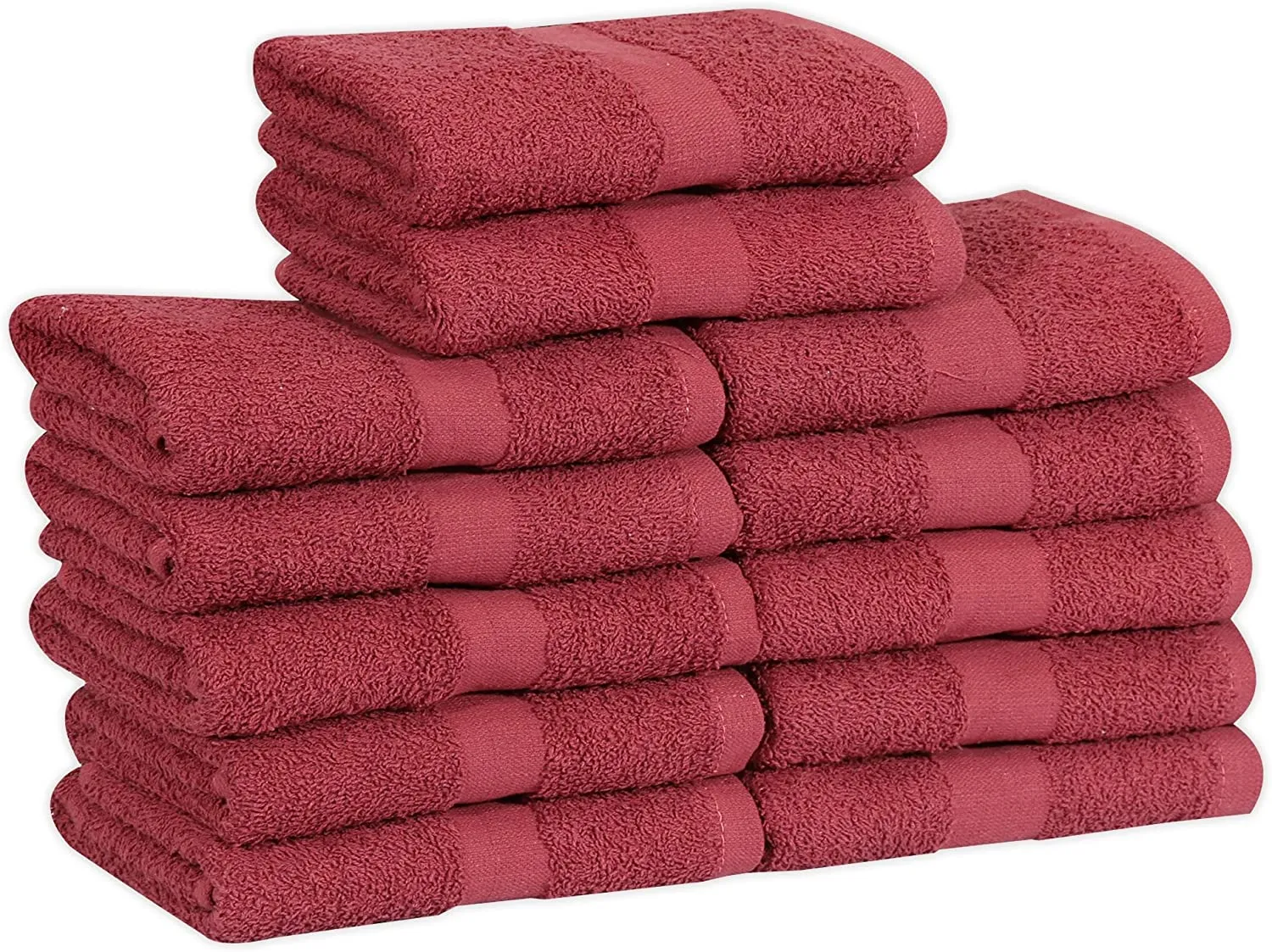 Cotton Salon Towels (120-Pack 16x27 inches) - Soft Absorbent Quick Dry Gym-Salon-Spa Hand Towel