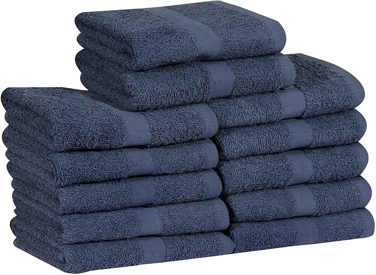 Cotton Salon Towels (120-Pack 16x27 inches) - Soft Absorbent Quick Dry Gym-Salon-Spa Hand Towel