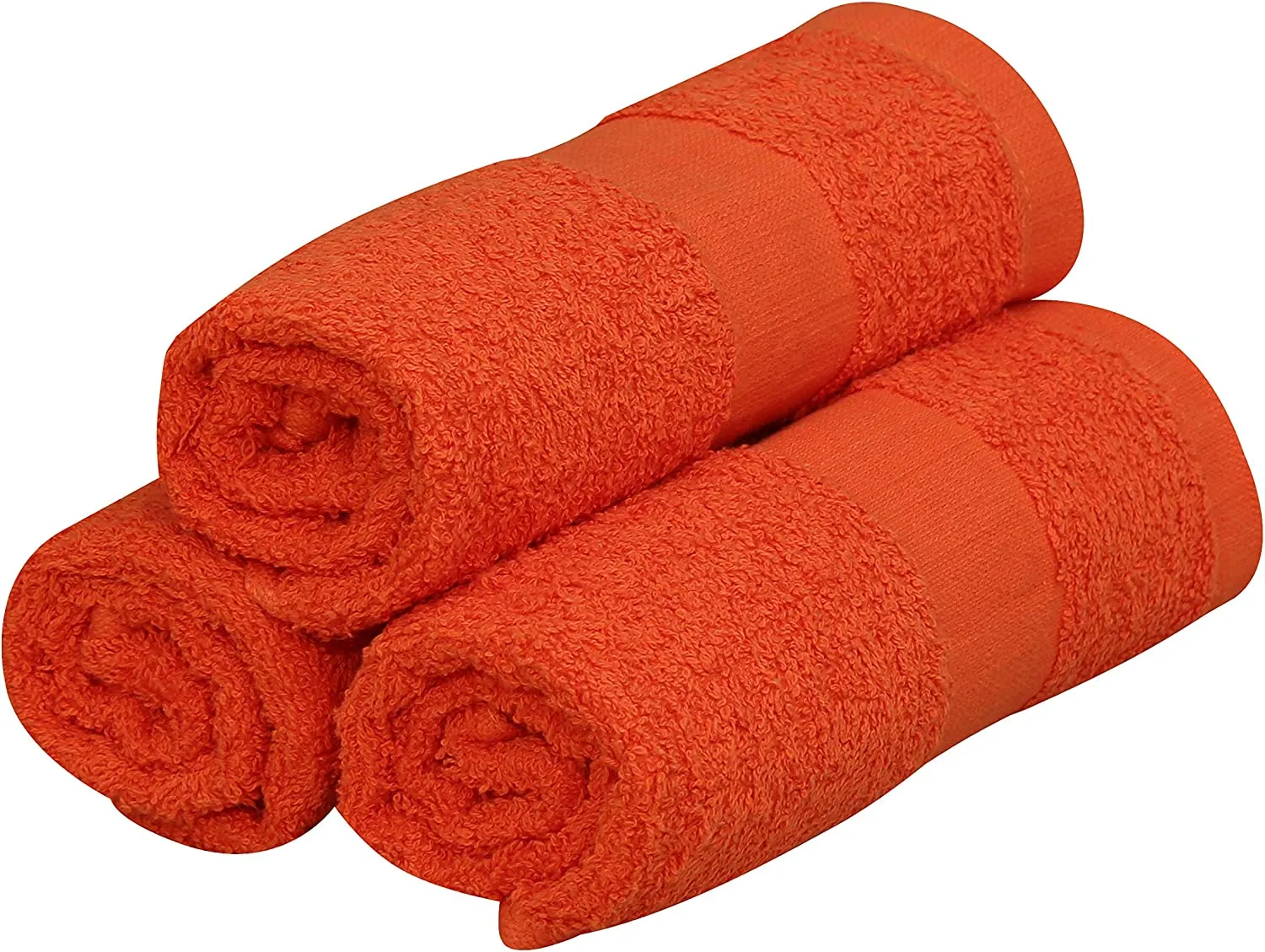 Cotton Salon Towels (120-Pack 16x27 inches) - Soft Absorbent Quick Dry Gym-Salon-Spa Hand Towel