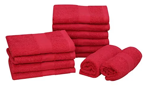 Cotton Salon Towels (120-Pack 16x27 inches) - Soft Absorbent Quick Dry Gym-Salon-Spa Hand Towel