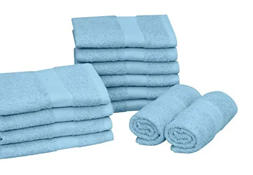 Cotton Salon Towels (120-Pack 16x27 inches) - Soft Absorbent Quick Dry Gym-Salon-Spa Hand Towel