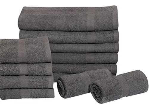 Cotton Salon Towels (120-Pack 16x27 inches) - Soft Absorbent Quick Dry Gym-Salon-Spa Hand Towel