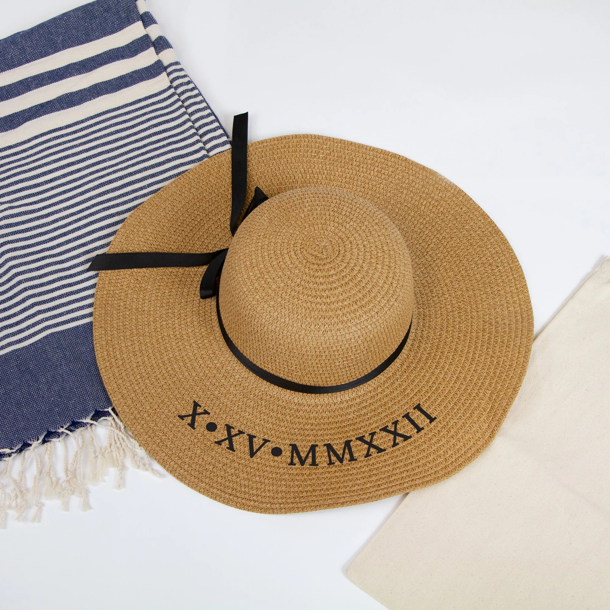 Custom Date Floppy Hat