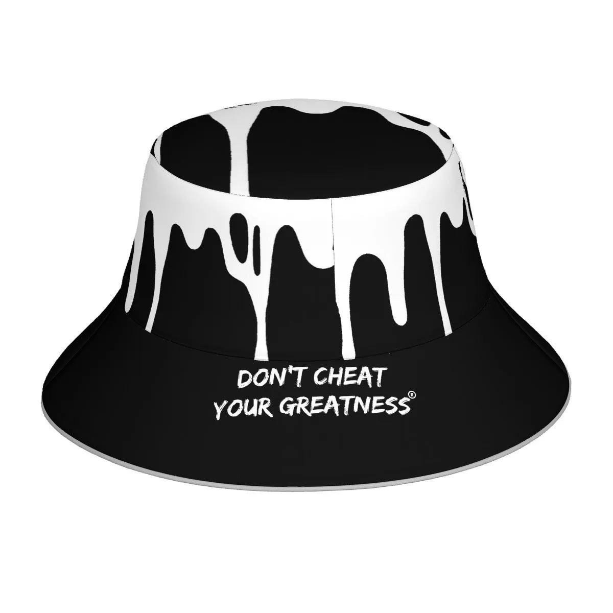 DCYG 24 DRIP White & Black  Bucket Hat