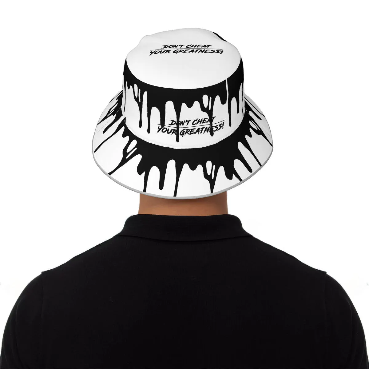 DCYG 24 DRIP X Black & White Bucket Hat