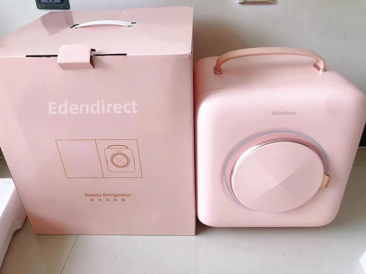 Edendirect Cosmetic refrigerator, portable mini refrigerator