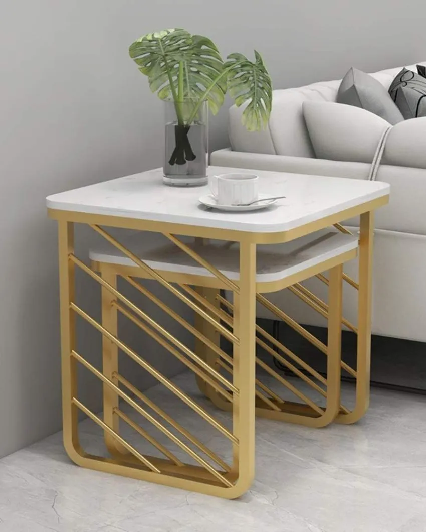 Eminem Square Side Nesting Tables | Set of 2