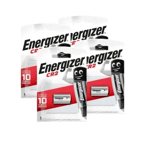 Energizer CR2 3V Lithium Battery - Pack of 4