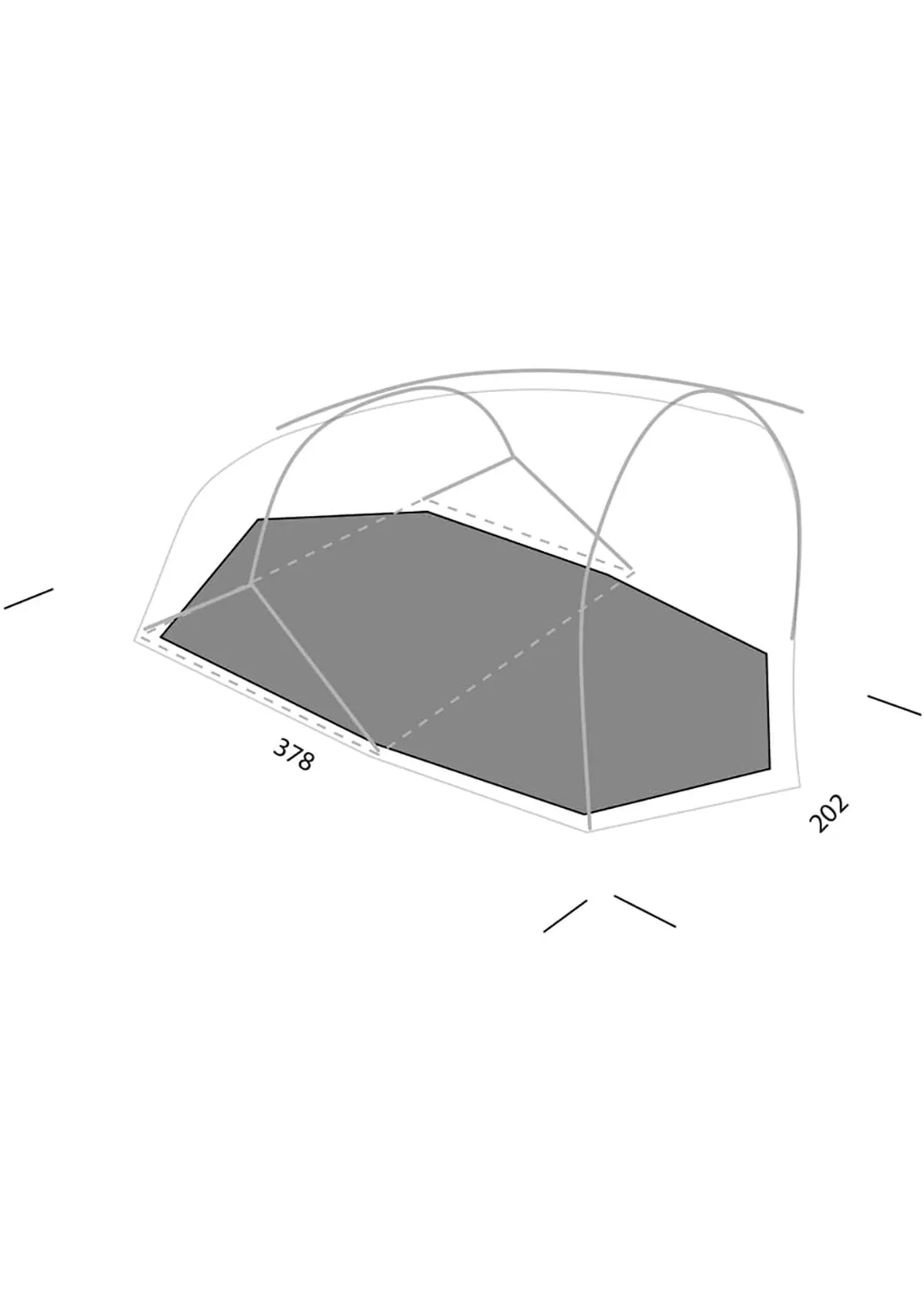 Exped Gear Outer Space III Footprint