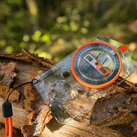 Explorer 500 baseplate orienteering and hiking compass