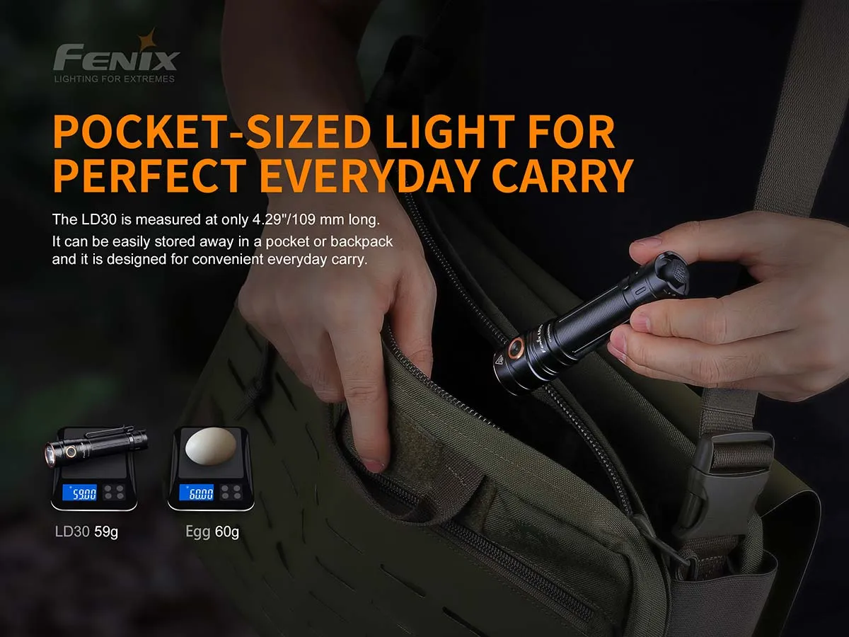 Fenix LD30 Flashlight 1600 Lumens