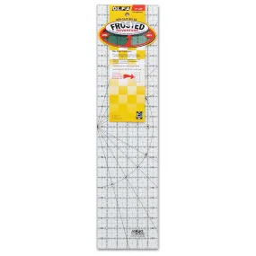 Frosted Acrylic Olfa Ruler 6x24 - The Essential