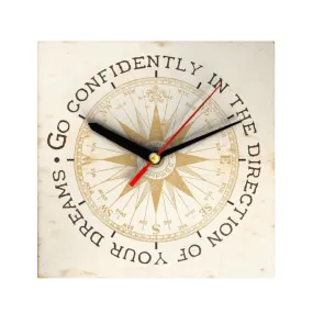 Go Confidently Clock [CLEARANCE]