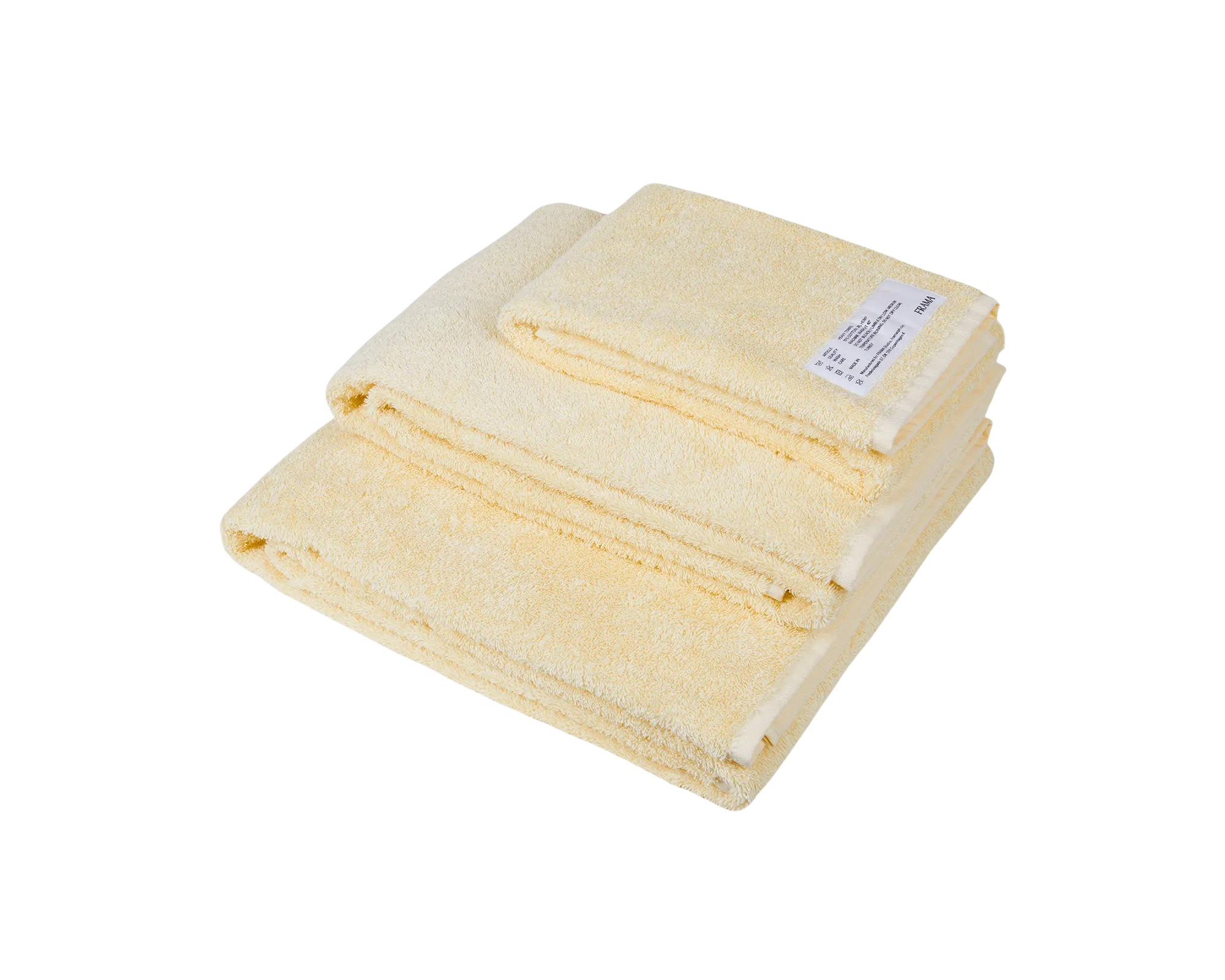 Heavy Towel | Pale Yellow | Bath Sheet