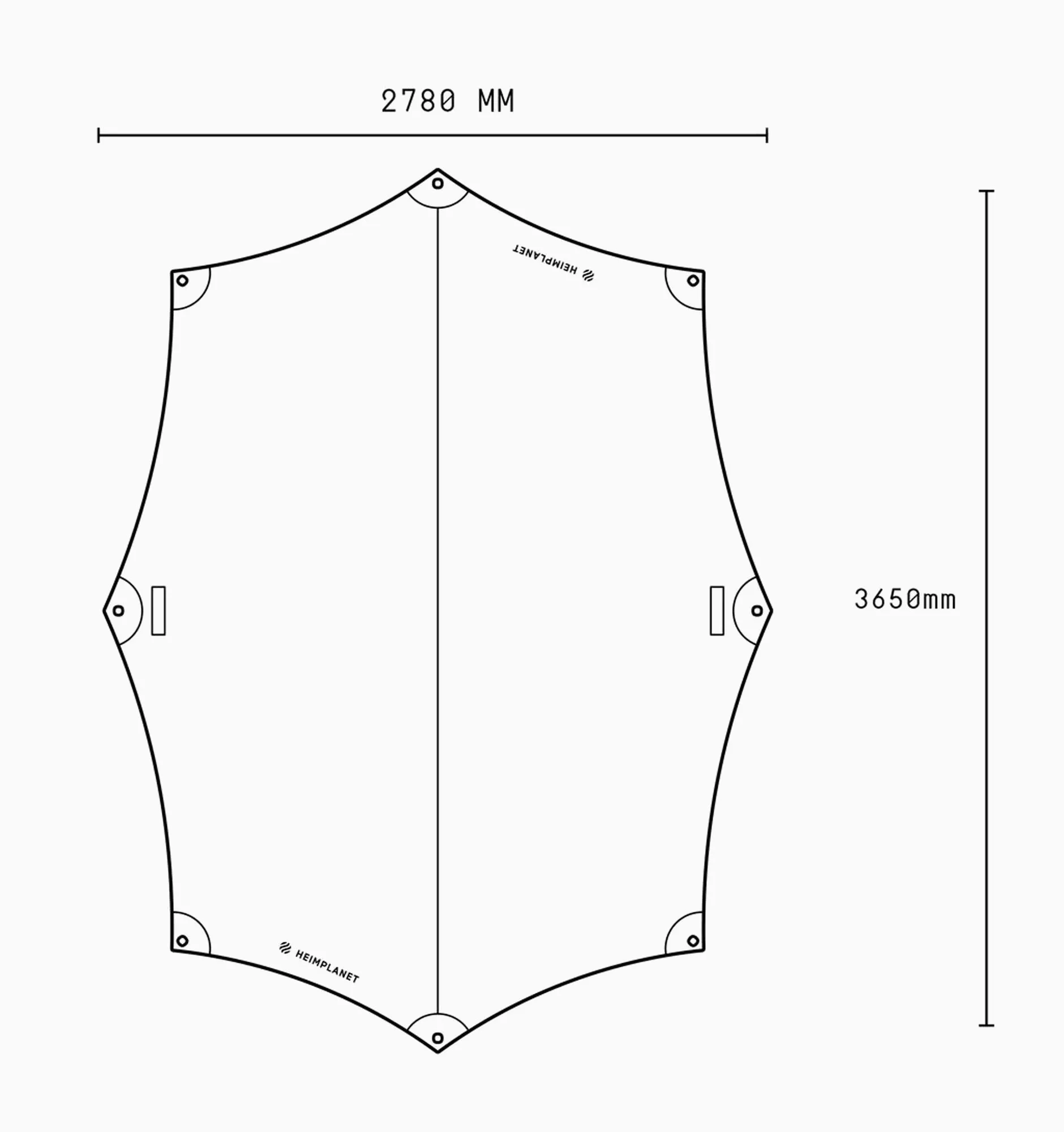 Heimplanet Dawn Medium Tarp