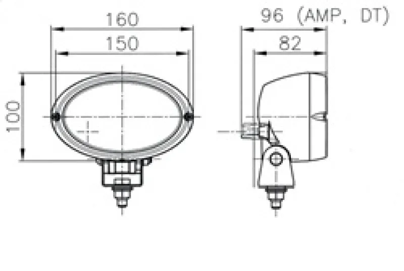 Hella Work Lamps H15161001