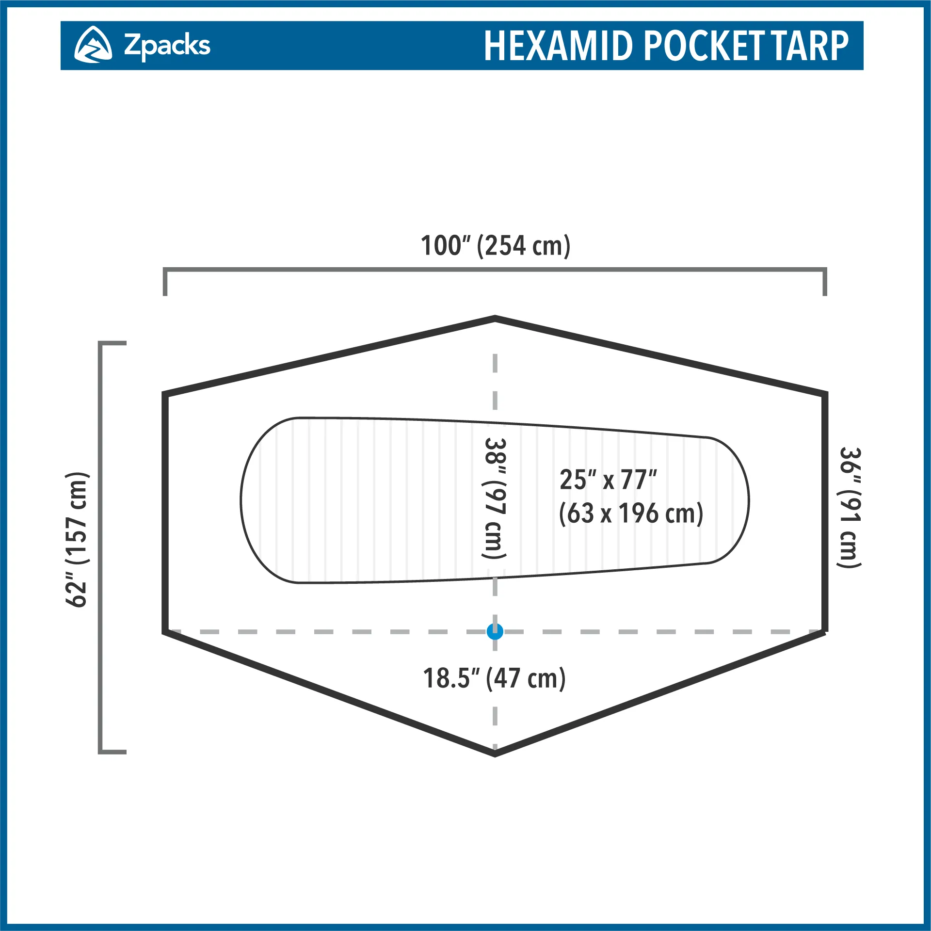 Hexamid Pocket Tarp