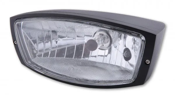 HIGHSIDER 223-058 Headlight 5-3/4 inch "OREGON" Rectangular Side Mount - Black