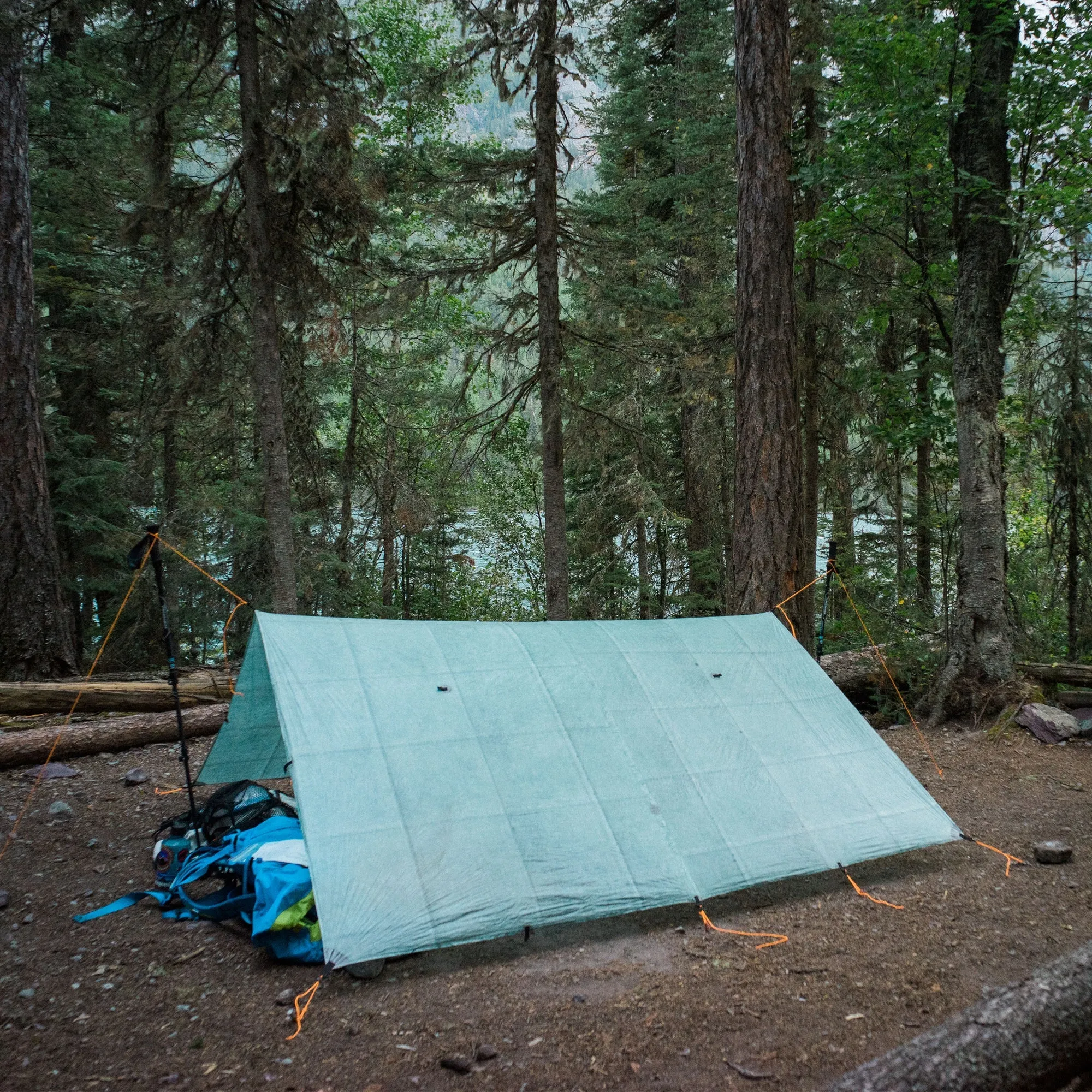 Hyperlite Mountain Gear -  8' x 10' Dyneema Ultralight Tarp