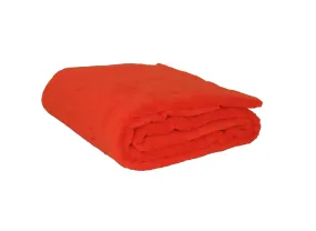 Jumbo Orange Bath Sheet 100% Cotton 500 gsm 150cm x 200cm