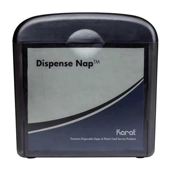 Karat Dispense Nap Tabletop Napkin Dispenser - Smoke