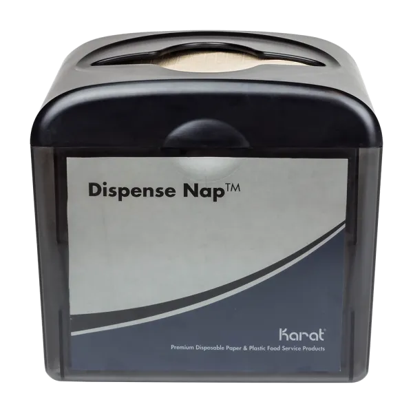 Karat Dispense Nap Tabletop Napkin Dispenser - Smoke