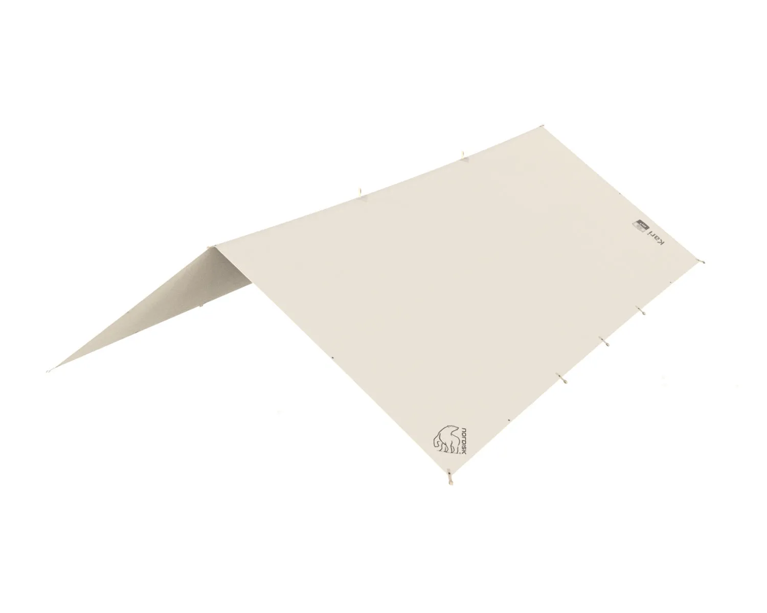 Kari 41 Basic cotton tarp - 41 m² - Natural