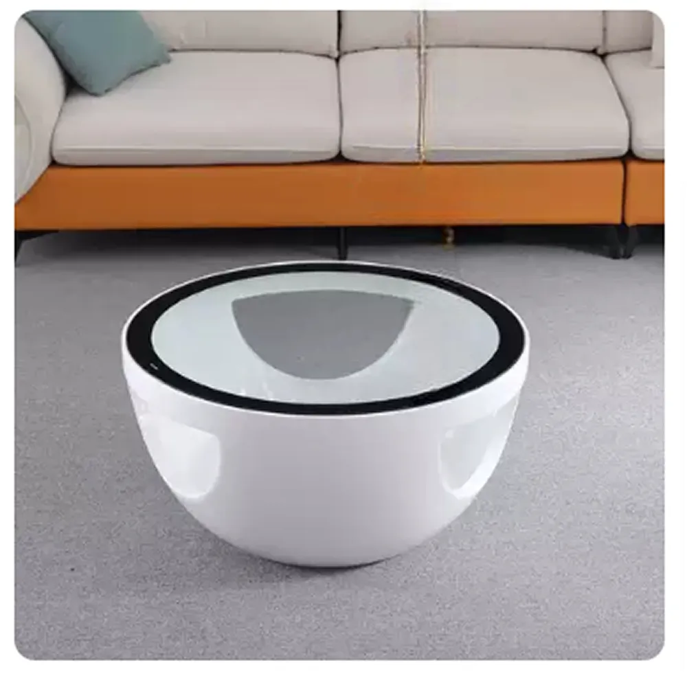 Large Bowl Design Stylish Round Coffee Table