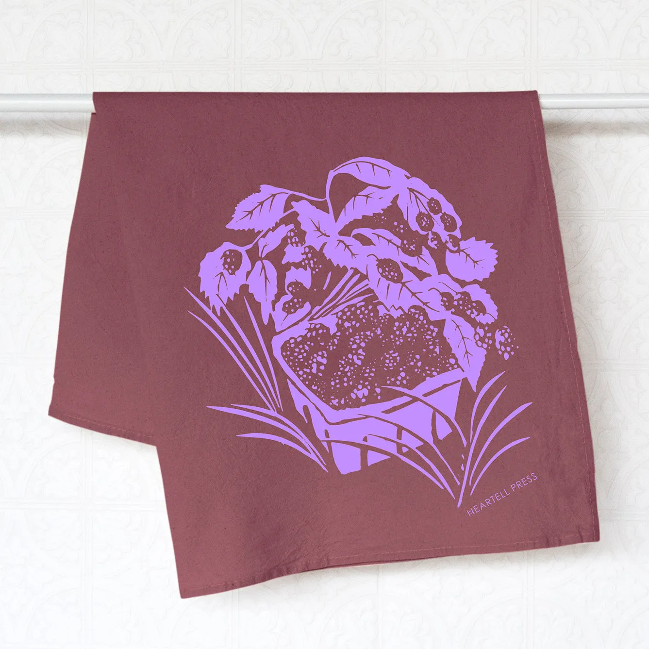 Limited Edition Brilliant Blackberries Kitchen Towel