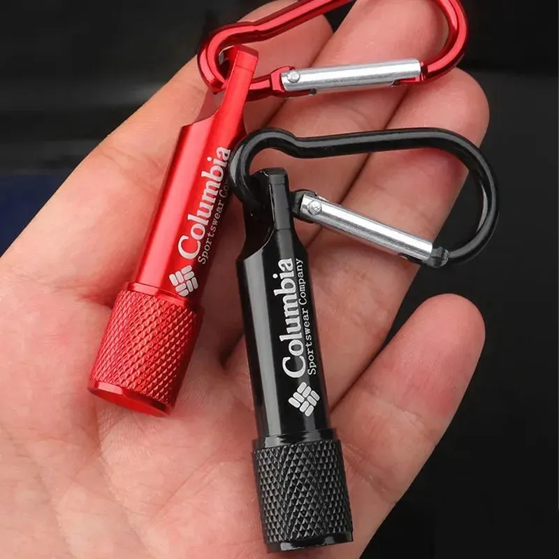 Mini Torch Keychain Pendant with battery Portable Small Light led flashlight Car Key Chain Pendant Key Ring mini flashlights