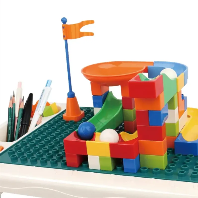 Multi-Fuctional Building Blocks Playing Desk Toy