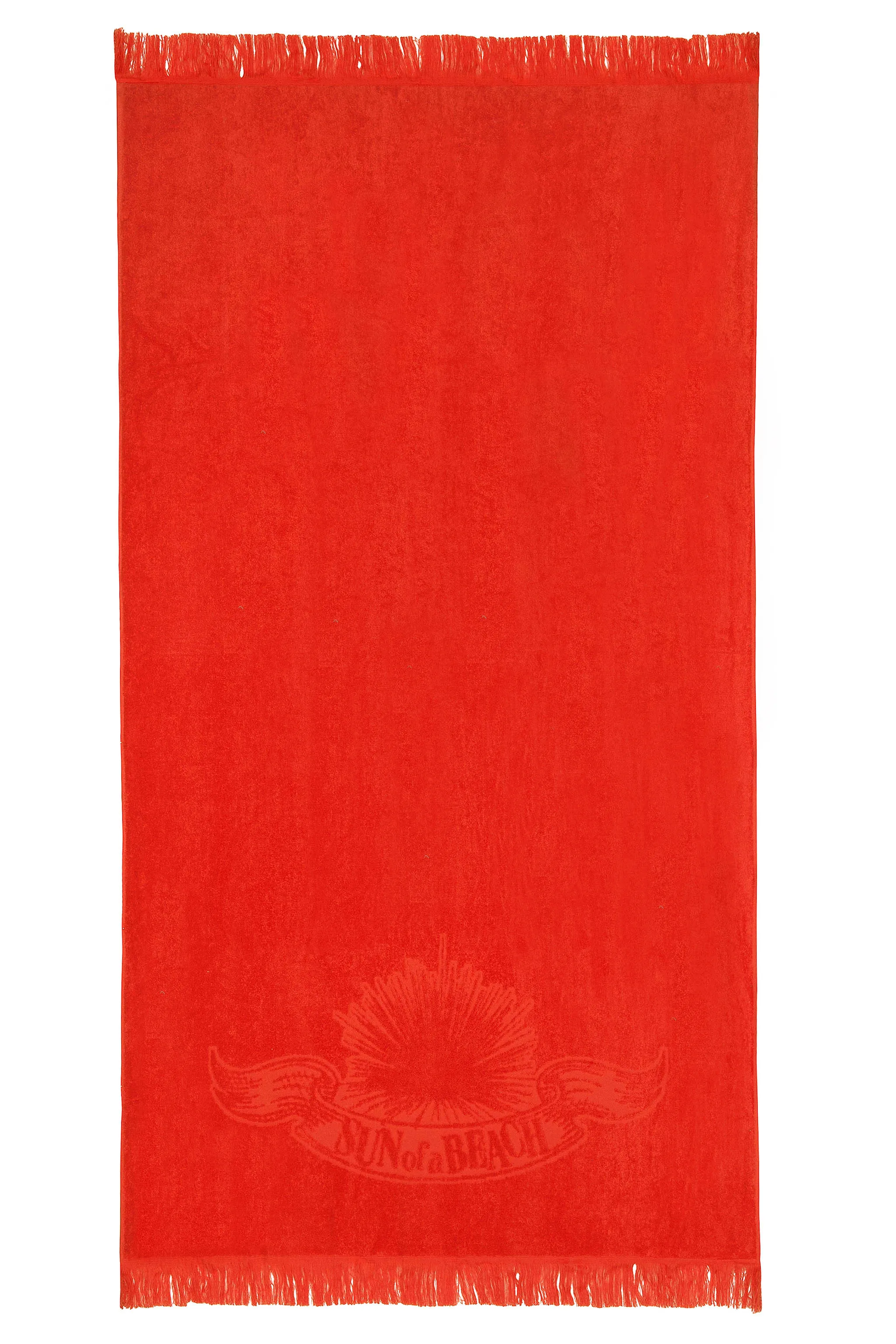 Orange | Monochrome Beach Towel