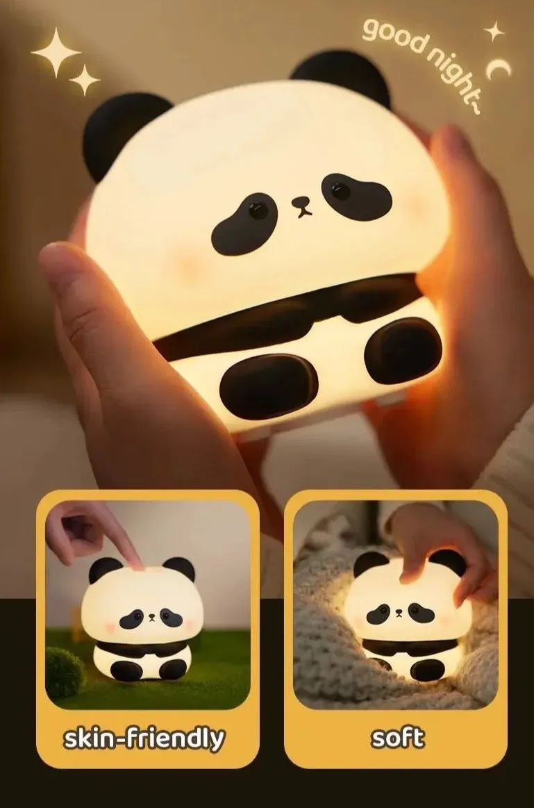 Panda Silicone Night Light