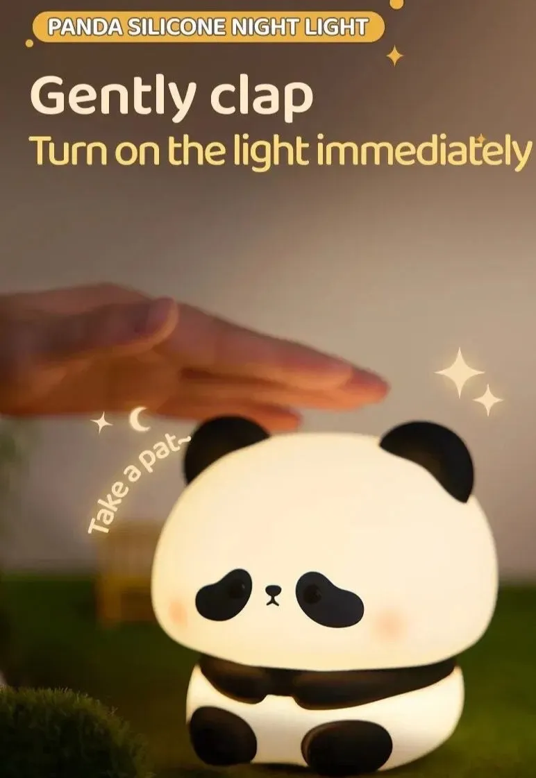 Panda Silicone Night Light