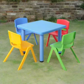 Perryn 5-Piece Kids Table & Chairs Set - Multicolour