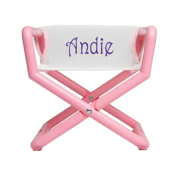 Personalized Junior Director Chair