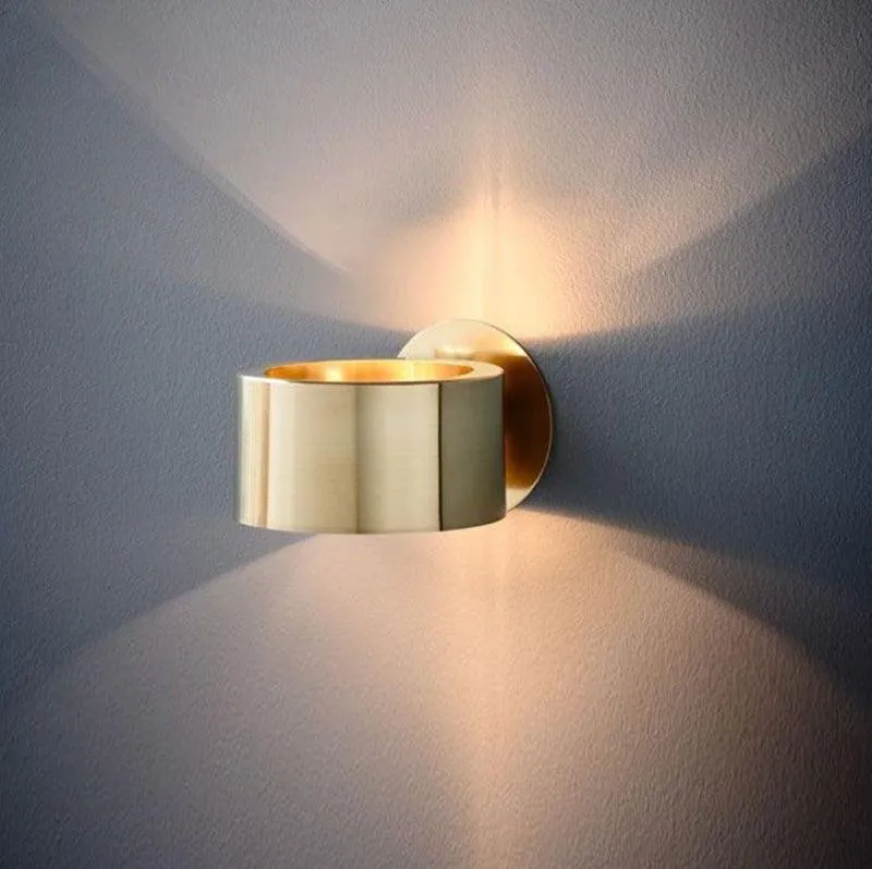 Ringo Golden LED Wall Light