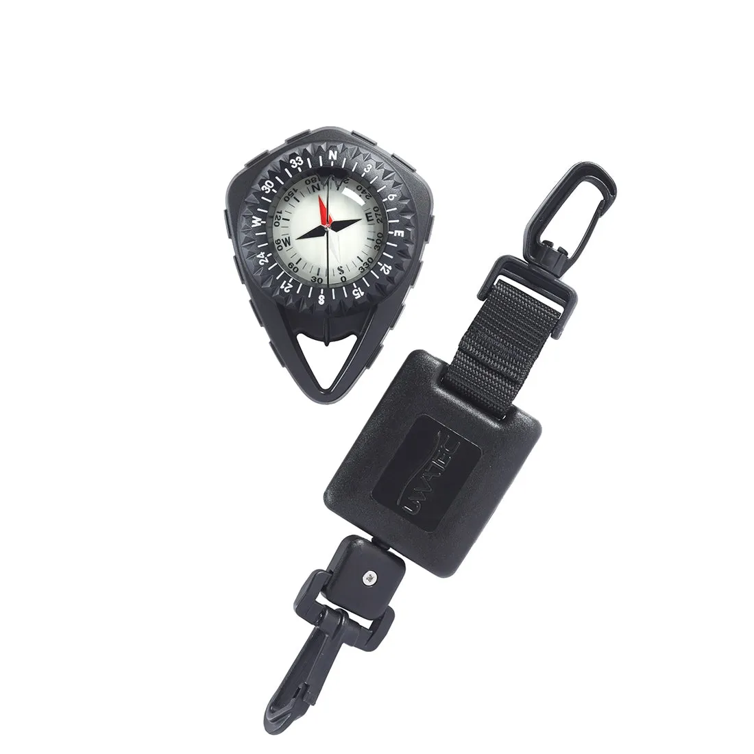 Scubapro FS-1.5 Scuba Diving Compass and Optional Retractor