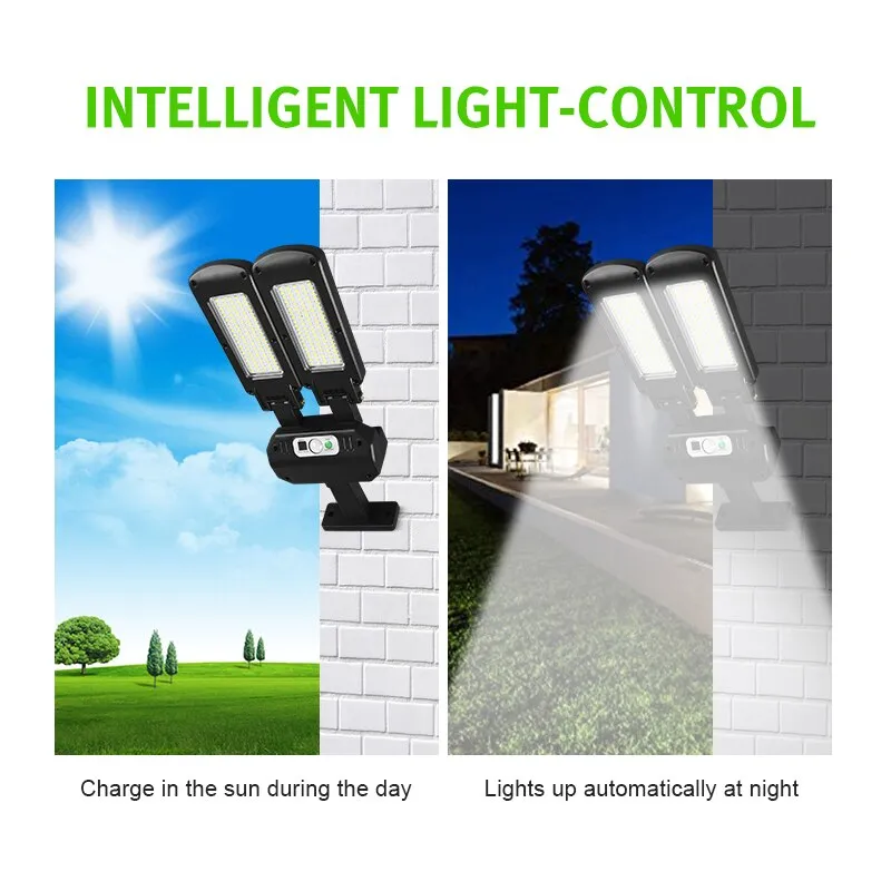 Solar-Powered Smart Waterproof Motion Sensor Lamp