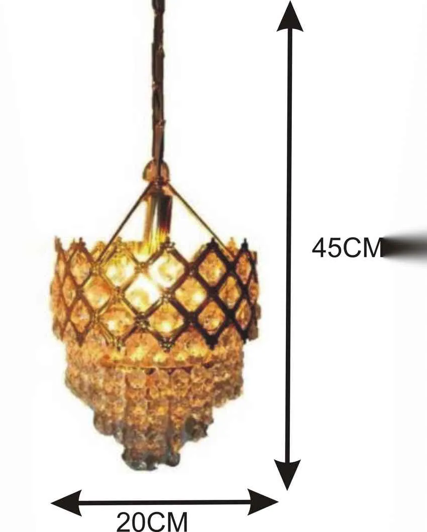 Stylis Pendants Ceiling Hanging Light Chandelier | 12 x 12 x 28 inches